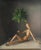 Hermógenes Pardo Ruiz, Articulated Mannequin with Palm Leaf, 1980s, Oil on Canvas For Sale - Image 6 of 6