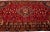 1950s Vintage Handmade Shiraz Red Medallion Wool Rug 5'2" X 10'5" $1,800 For Sale - Image 5 of 12