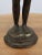 Bronze Temple Statue on a Lotus Pedestal, India For Sale - Image 3 of 10
