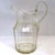 Early 19th Century Large Early American Blown Glass Slab Cut Applied Handle Pitcher For Sale - Image 5 of 5