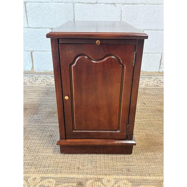 Mid 20th Century Lane Solid Dark Cherry Cabinet With