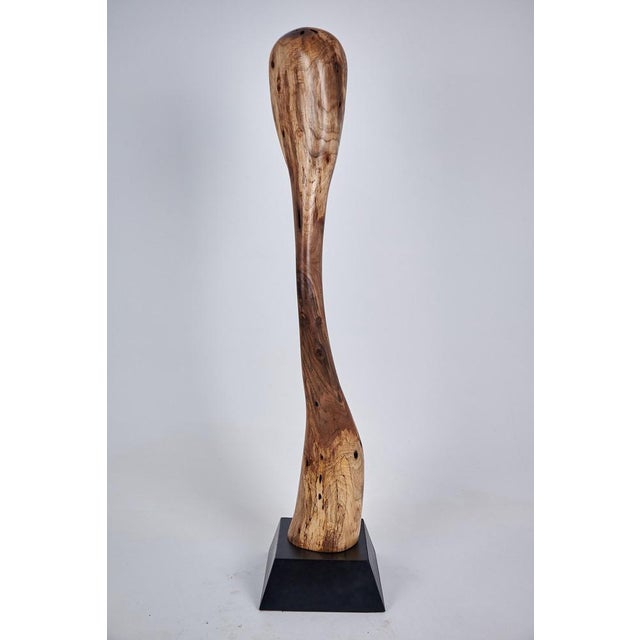 Still Stand Abstract Wood Sculpture by Logniture For Sale - Image 6 of 17