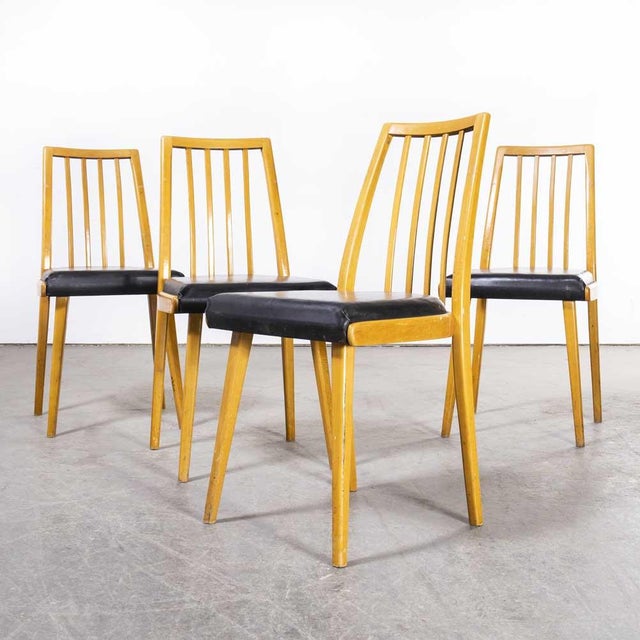 Mid-Century Dining Chairs from Interier Praha, 1960s, Set of 4 For Sale - Image 9 of 18