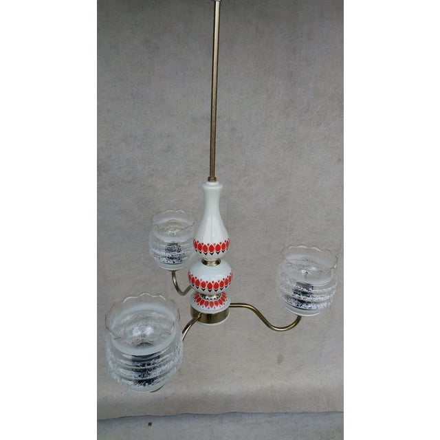Vintage Chandelier, 1960s For Sale - Image 10 of 11
