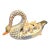 Henriot Quimper Swan Egg Cup Server For Sale