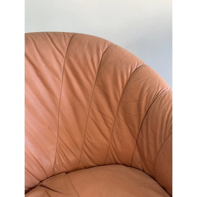 1990s 1990s Back Leather Loungers - Pair For Sale - Image 5 of 12