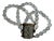 1950s Coppola E Toppa Clear Crystal Beaded Bracelet For Sale