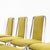 1980s Olive Green Upholstered Chrome Framed Stacking Dining Chairs, 1980s, Set of 8 For Sale - Image 5 of 12