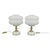 Table Lamps in Opaline Glass and Brass from Napako, Czechoslovakia, 1970s, Set of 2 For Sale - Image 9 of 9