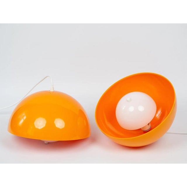 15th Century & Earlier Space Age Danish Lamps, 1970s, Set of 2 For Sale - Image 5 of 9