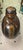 Vintage Hand-Painted Blackware Pottery Bottle Vase With Floral Folk Art Motif For Sale - Image 14 of 18