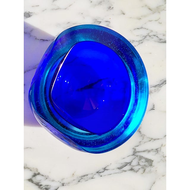 Glass Murano Glass Catch-All attributed to Poli for Seguso For Sale - Image 7 of 10