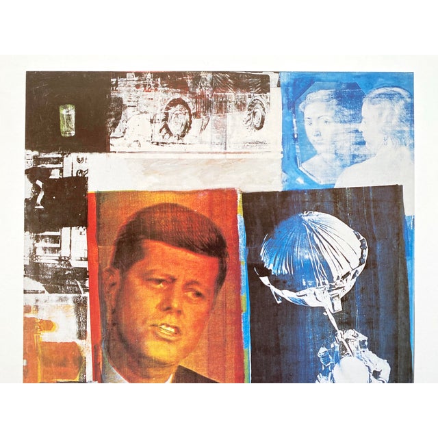 Robert Rauschenberg Robert Rauschenberg Vintage 1993 Pop Art Offset Lithograph Print " Retroactive " 1964 For Sale - Image 4 of 12