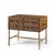 Mastercraft Mid Century Burlwood and Brass Nightstands - Pair For Sale - Image 9 of 13