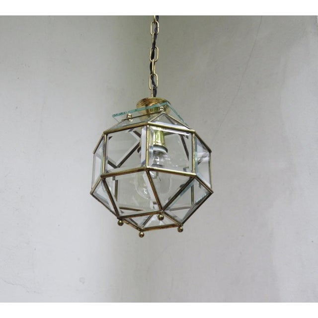 Art Nouveau Octagon Ceiling Light in the style of Adolf Loos For Sale - Image 6 of 18
