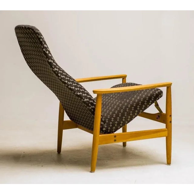 Lounge chair by Alf Svensson for Ljungs Industrier AB, Sweden. Adjustable in two different positions, very comfortable!...