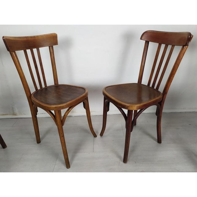 Bistrot Chairs from Baumann, 1890s, Set of 6 For Sale - Image 9 of 18