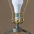 Vintage Sculptural Postmodern Brass Bird Floor Lamp in Steel & Travertine For Sale - Image 10 of 14