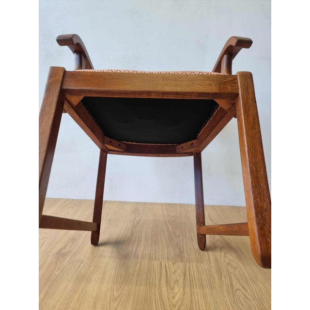 Oak Office Chair, 1950s For Sale - Image 14 of 18