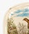 1970s Italian Woodland Pheasant Transferware Dinner Set | Platter With 6 Plates For Sale - Image 4 of 4