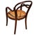 Wood Vienna Secession Bent Oak & Cane Children's Chair No. 14 Attributed to Thonet For Sale - Image 7 of 11