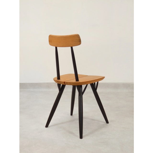 Pirkka Dining Table and Chairs by Ilmari Tapiovaara for Laakan Puu, Finland, 1970s, Set of 5 For Sale - Image 17 of 18