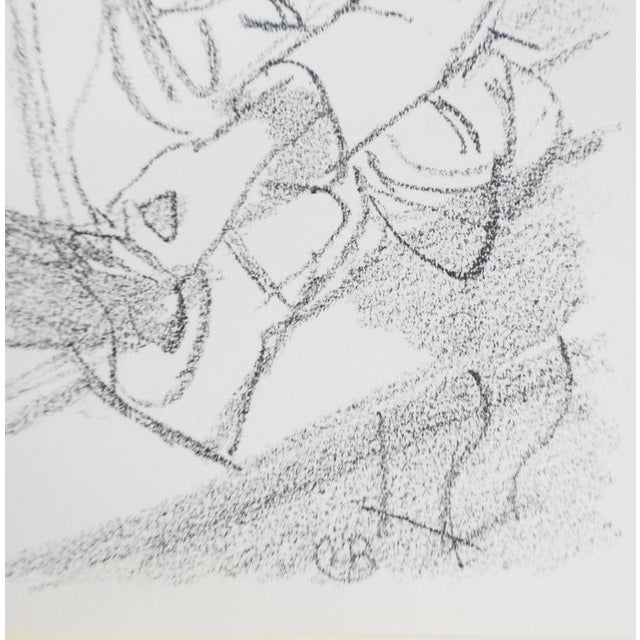 Maurice Barraud, Reading, Lithograph For Sale - Image 5 of 7