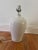 Vintage Ceramic Lamp With Applied Green Floral Motif For Sale In Dallas - Image 6 of 6