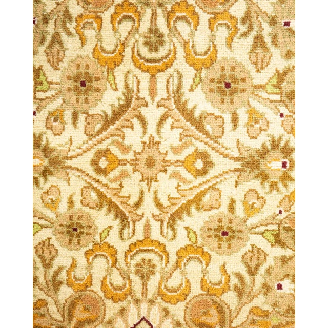 Traditional Mogul, One-of-a-Kind Hand-Knotted Area Rug - Ivory, 8' 0" x 9' 10" For Sale - Image 3 of 8