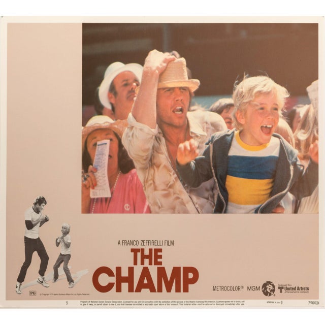 Modern 1970s The Champ 1979 Vintage Lobby Card #3 For Sale - Image 3 of 3