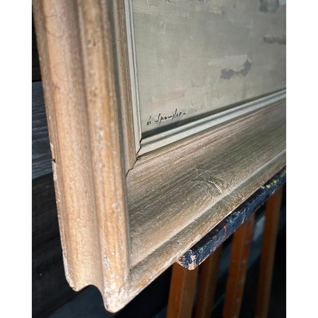 Alexandre De Spengler, Villajoyosa, Spain, Oil on Masonite, 1967 For Sale - Image 11 of 14