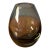 Vintage Danish Holmegaard Tear Drop Glass Vase by Per Lutken For Sale