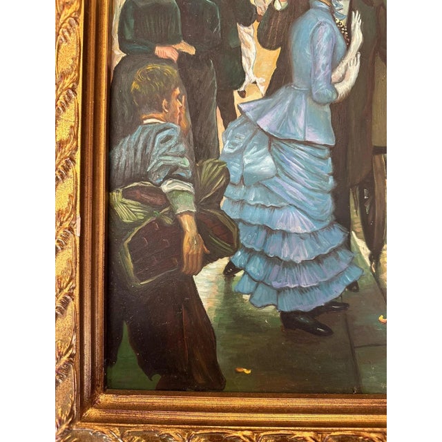 Tissot James Jacques, After the Bridesmaid La Femme Paris, 1890s, Oil Painting For Sale - Image 10 of 13