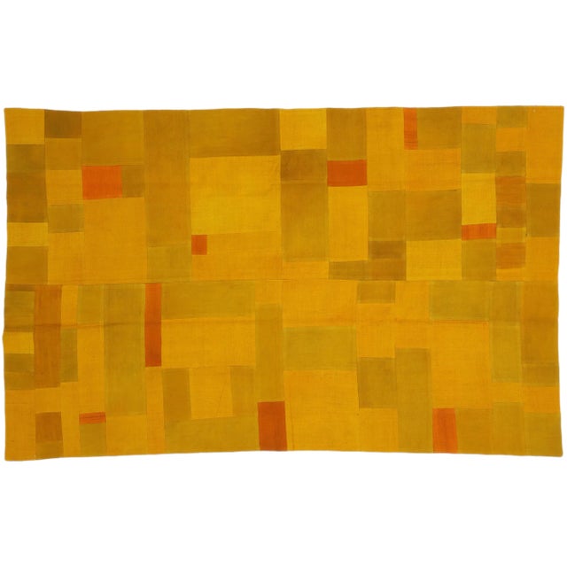 Turkish Patchwork Rug - 05'05 x 08'07 For Sale In Dallas - Image 6 of 7