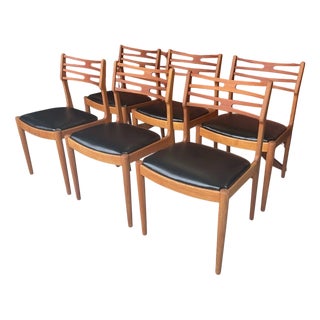 Danish Teak Dining Chairs by Johannes Andersen for Vamo Sønderborg, Set of 6 For Sale