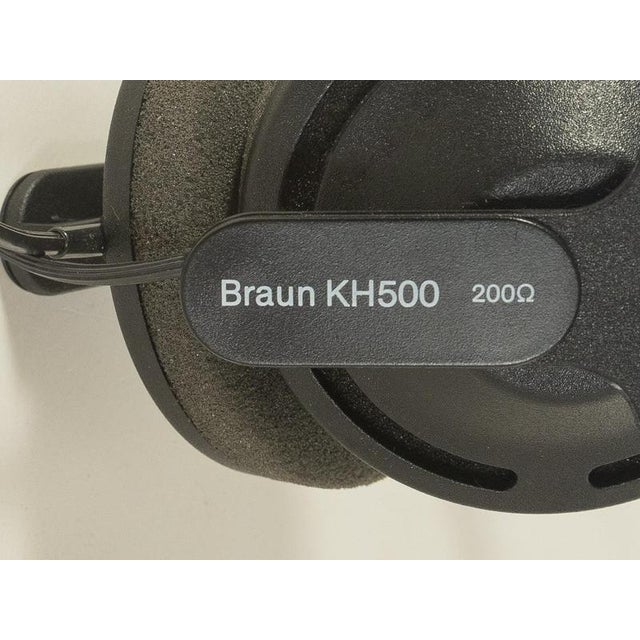 Plastic KH 500 Headphones by Dieter Rams for Braun For Sale - Image 7 of 16