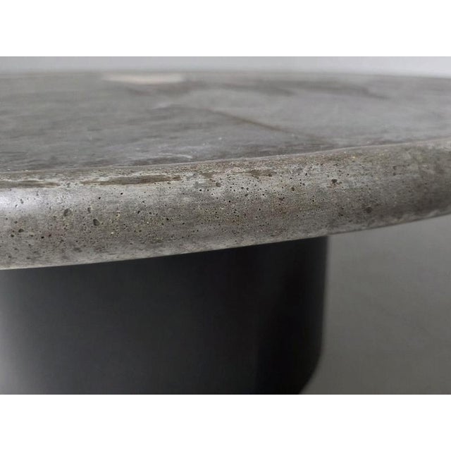 1990s Slate Stone Mosaic Coffee Table from Paul Kingma, 1994 For Sale - Image 5 of 8