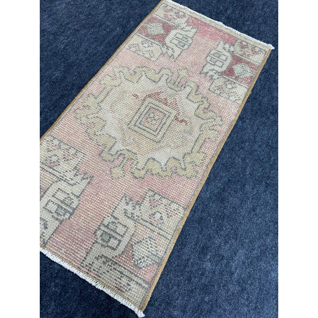 Early 21st Century Turkish Yastik Rug 1'5" x 2'11" For Sale - Image 5 of 5