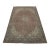 Tabriz Rug 6’4” X 9′ Pink Wool Vintage Distressed Hand-Knotted Oriental Carpet For Sale