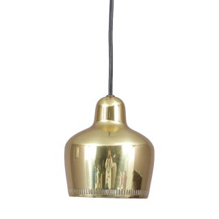 Vintage Hanging Lamp by Alvar Aalto for Louis Poulsen, 1950s For Sale
