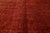 Hand-Loom Modern Gabbeh Style Wool Rug With Solid Rust Color For Sale In New York - Image 6 of 8