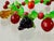 1940s Murano Blown Art Glass Tutti Frutti Lampwork Fruit Salad 28” Necklace Tiki Party For Sale - Image 5 of 9