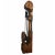 Brown Witco Tiki Mid Century Wood Carved Fireplace Tool Set With Brutalist Accent For Sale - Image 8 of 15