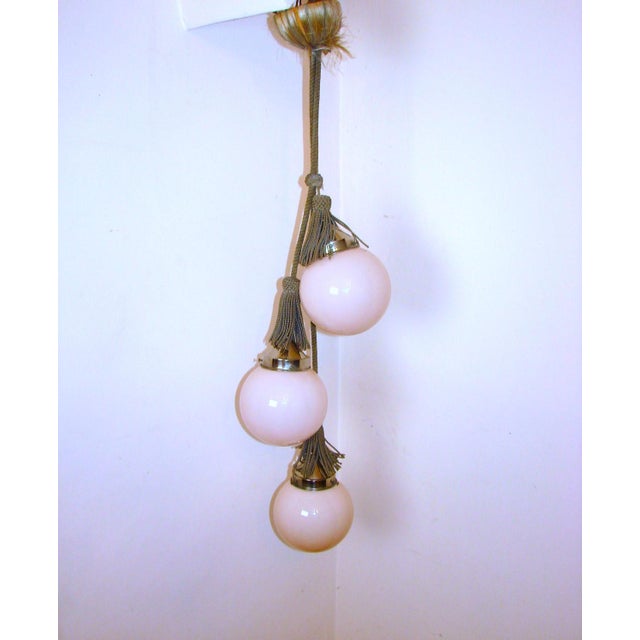 Art Deco Chandelier, 1920s For Sale - Image 3 of 5