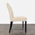 Crate & Barrel Set of Six Crate & Barrel Lowe Ivory Leather Dining Chairs For Sale - Image 4 of 13
