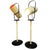 This vintage pair of Westinghouse 'Select-O-Ray' floor lamps is a true nostalgic wonder. In 100% original, vintage...