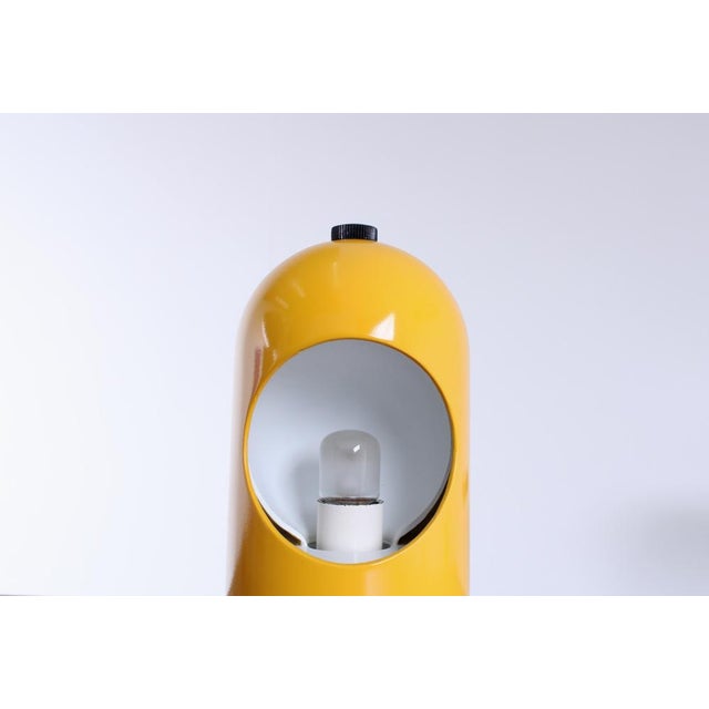 Yellow Interplay Eclipse Table Lamp from Lightolier, 1960s For Sale - Image 13 of 18