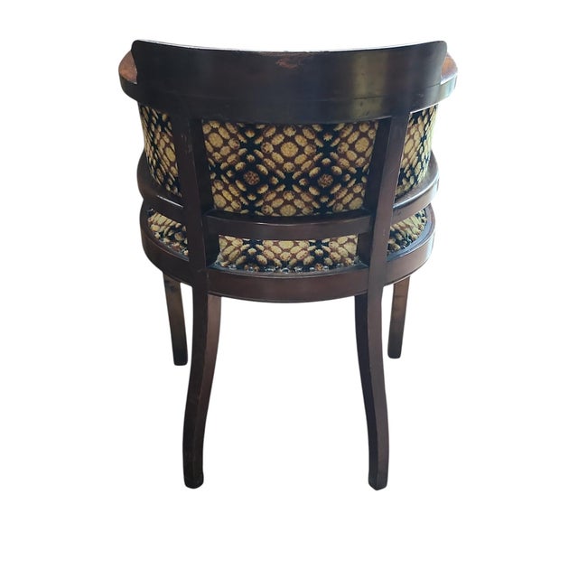 Art Deco 19th Century Cruise Liner Tub Chair For Sale - Image 3 of 8