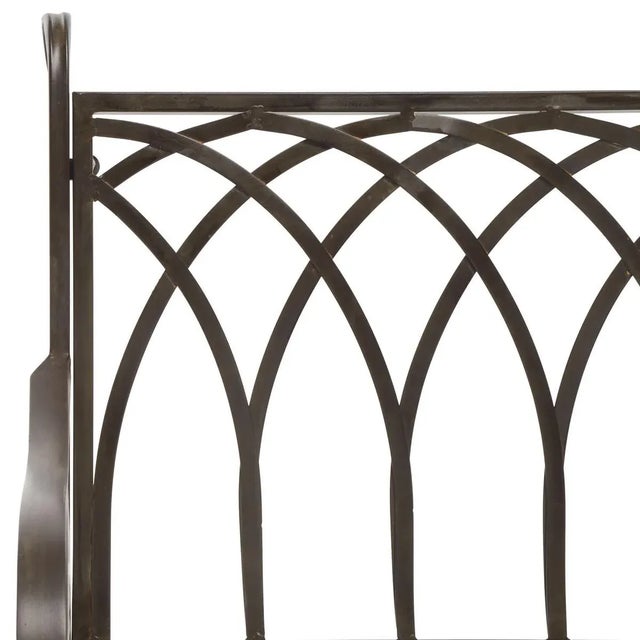 Medrano Rocking Chair - Rustic Brown For Sale In Philadelphia - Image 6 of 10