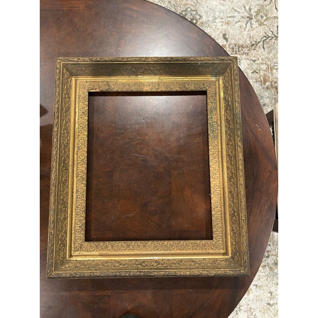 Antique Gilt Composition Picture Frame, Circa 1890–1915 | 14 × 18 Opening For Sale - Image 18 of 18